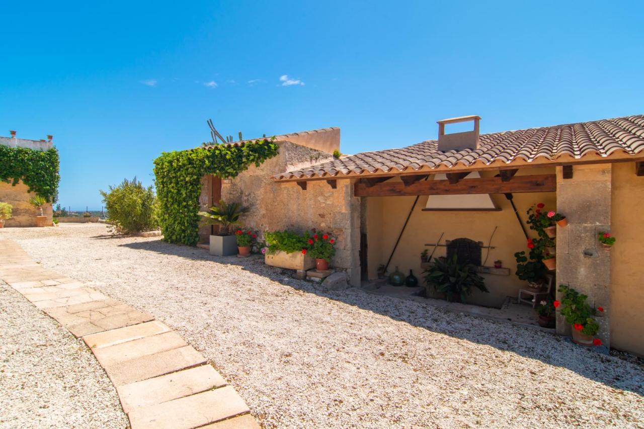 Finca Agroturismo Es Pujol Santanyí Eksteriør billede