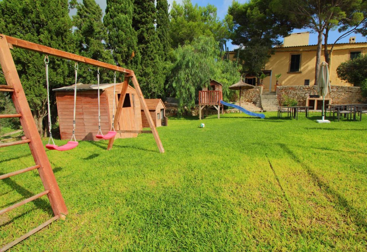 Finca Agroturismo Es Pujol Santanyí Eksteriør billede